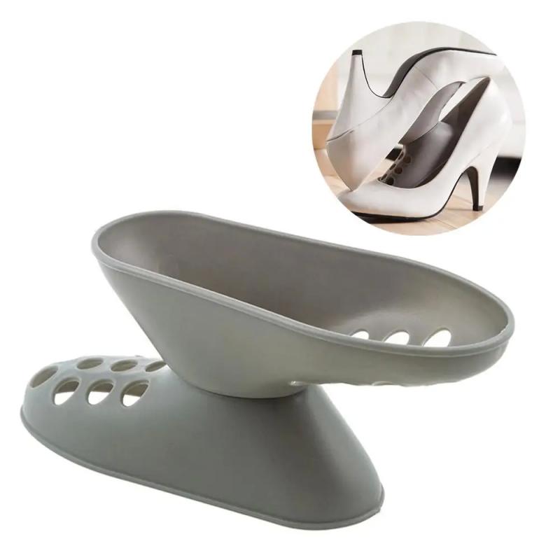 1~10PCS Adjustable Shoe Rack Durable Storage Box Three-dimensional Shoe Care Cabinet Support Shoe Box High Heel Storage Rack