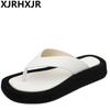 Fashion Women Flip Flops Platform Slippers Casual Shoes Outdoor Beach Sandals Woman Summer 2024 Non-slip Soft Sole Flat Shoes