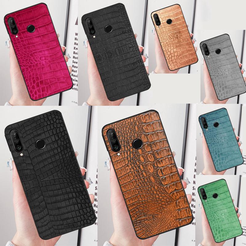 Crocodile Pattern Print For Huawei Nova 7i 8i 11i 12i 12s 10 9 SE Y90 Y60 Y70 Y72 Y61 Y91 P60 Pro P30 P40 Lite Case