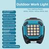 Super Bright Camping Led Work Light Compact Portable Mini Camping Light USB Rechargeable Cordless Outdoor Emergency Lantern