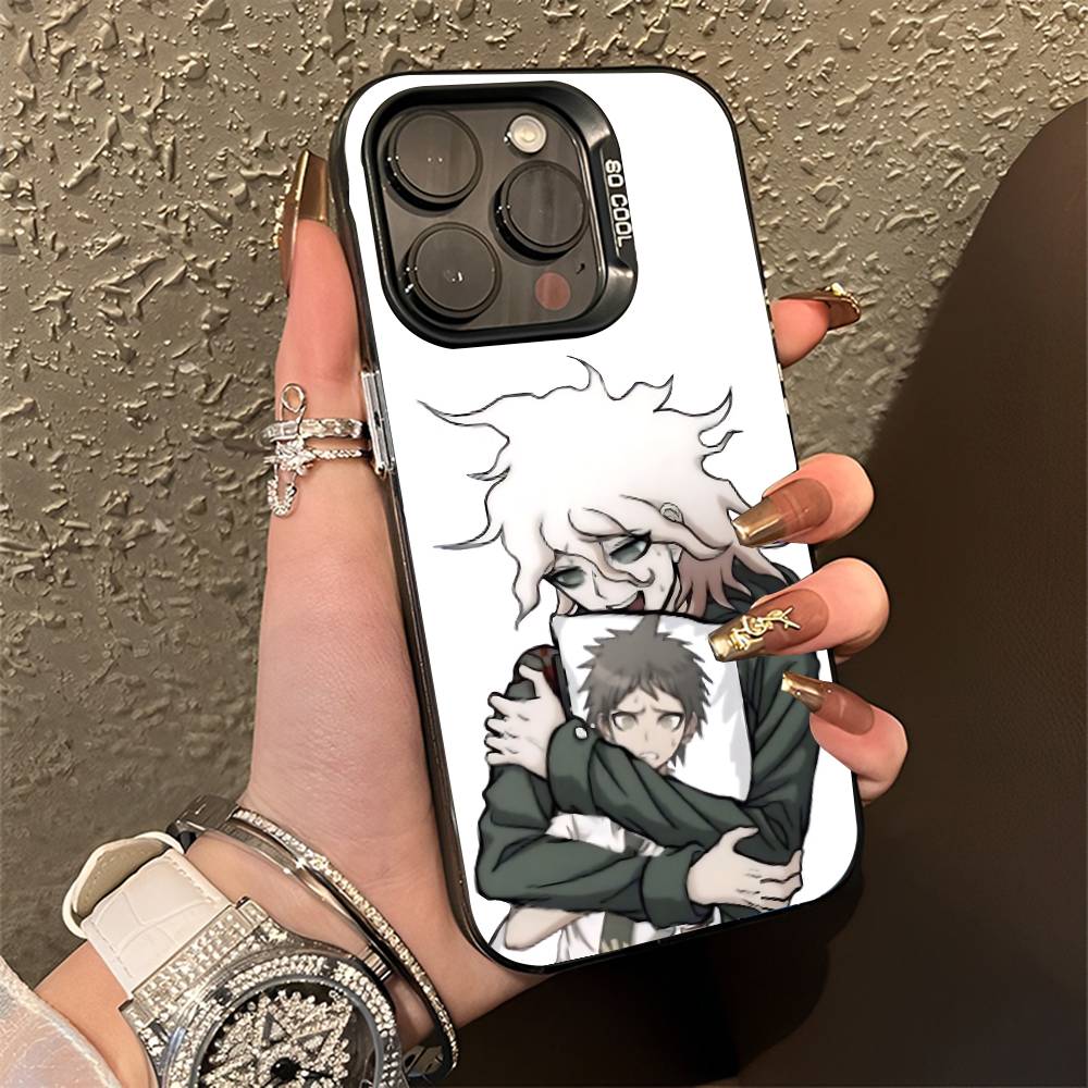 Nagito Hajime Komahina Phone Case For iPhone 15,16,12,14,13,17,11,E,Pro,Max,Plus,Air,Mini Black TPU Cover