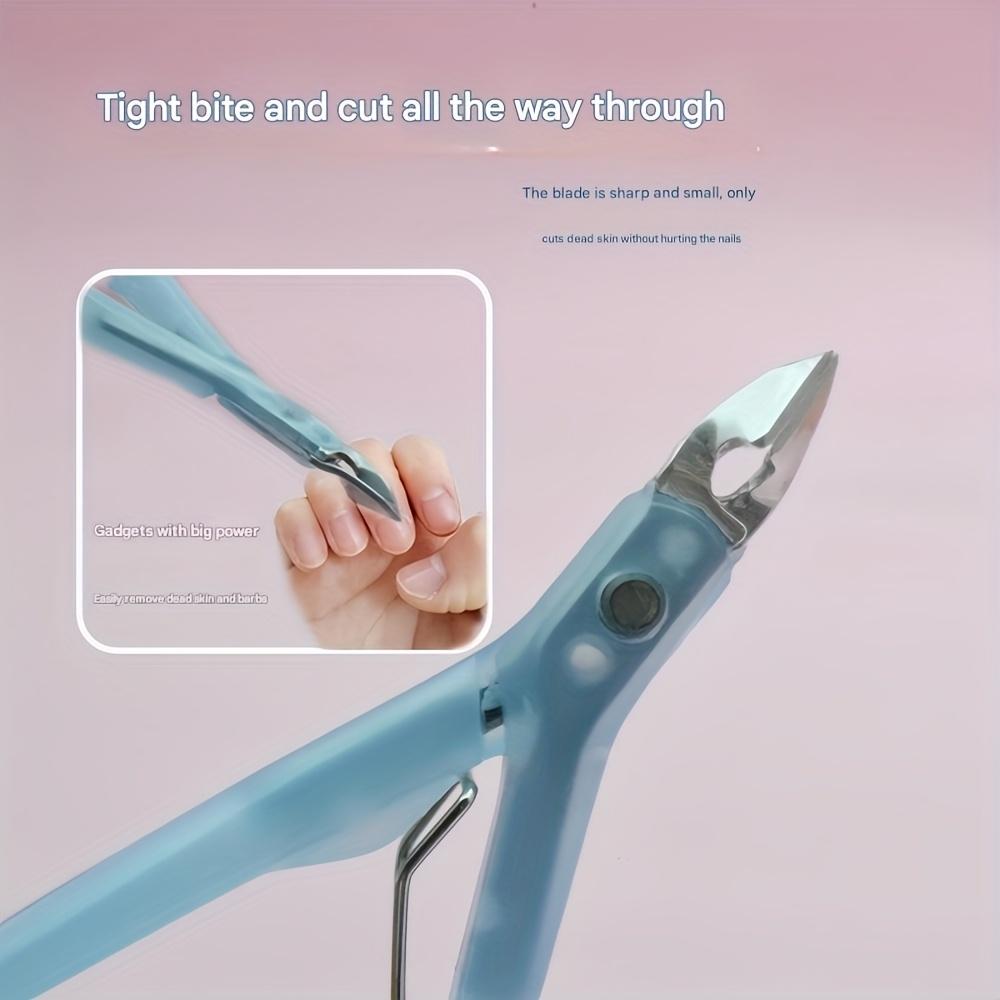 Transparent Eagle Beak Pliers, Sharp Toenail Clippers for Dead Skin Removal, Portable Nail Care Tool Trimmers for Thick Nails, Professional Pedicure