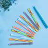 Lotus Cat Spring Tube Toy, 10pcs Cat Interactive Toy, Colorful Cat Toys for Indoor Cats, Telescopic Mesh Pole Cat Jumping Toy Flexible & Swat Cat