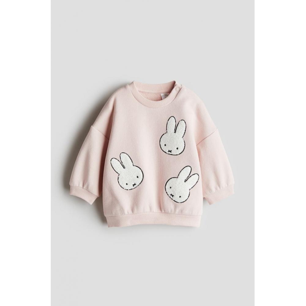 

Толстовка HM design светло-розовая Miffy