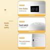 Duppai Rechargeable Night Light with Clock