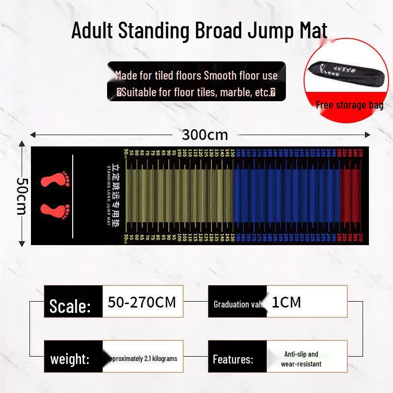 Brangdy Standing Long Jump Test Mat
