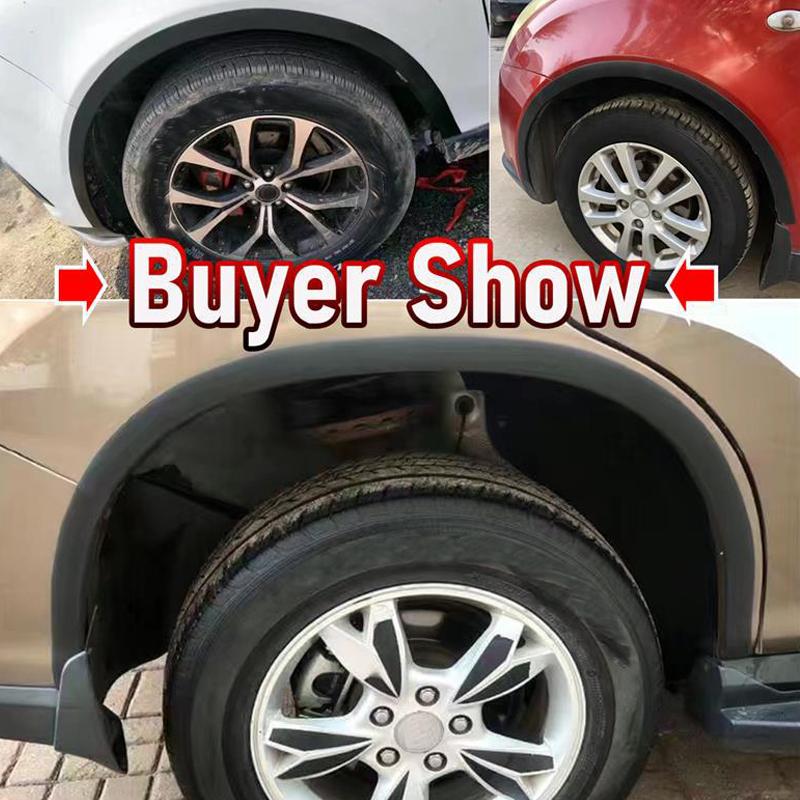 Universal Car Fender Flares Arches Wing Expander Arch Eyebrow Mudguard Lip Body Kit Protector Cover Mud Guard