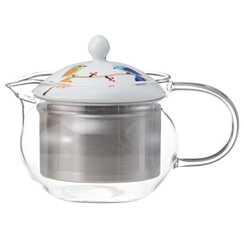 Saikai Pottery Hasami Ware Teapot, Approx. 420ml Capacity, Humming Blue, 24347