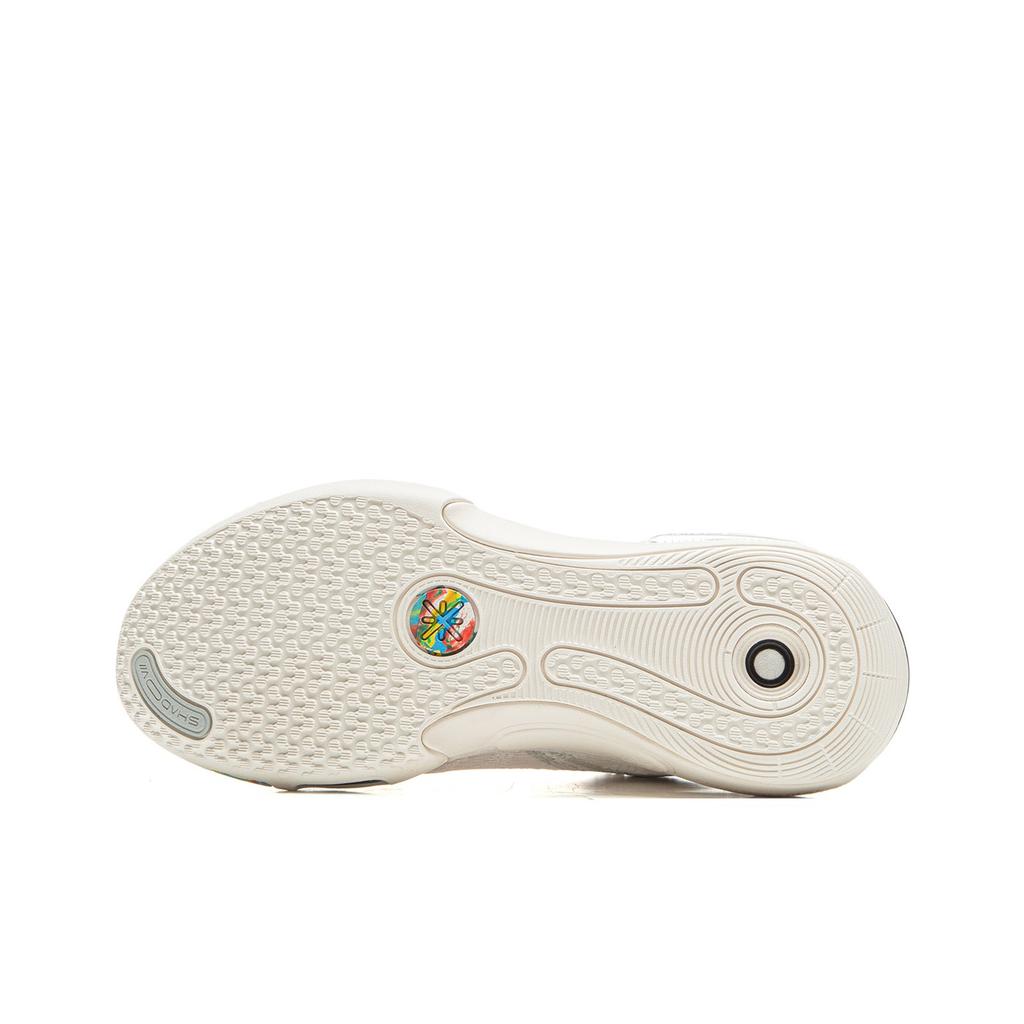 Li Ning Wade Phantom 7 Fireworks Men Basketball Shoes Champagne-White ABPV011-1