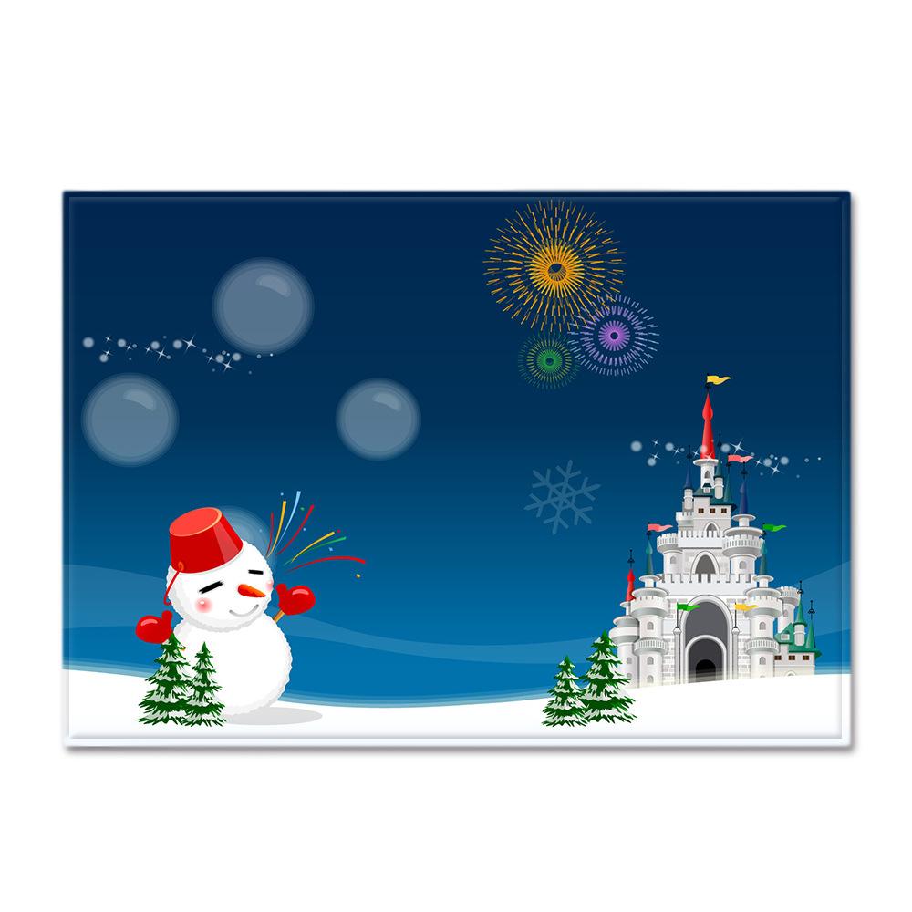 Christmas Living Room Floor Mat Bedroom Dining Room Carpet Carpet Doormat