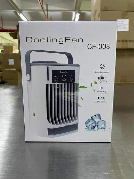Mini Air Cooler & Humidifying Fan for Home and Handheld Use