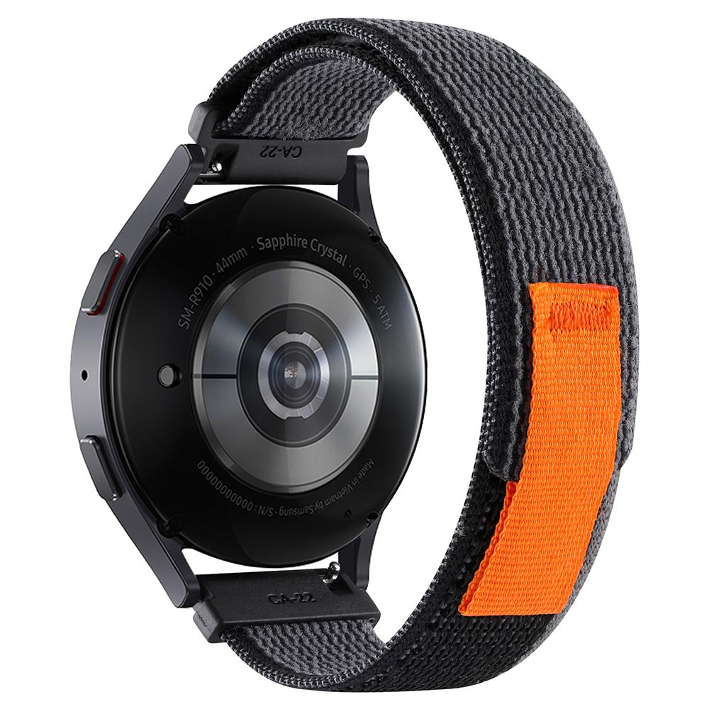 KALEBOL KLB-YJNLHH-001 For Samsung Galaxy Watch6/Watch6 Classic Nylon Straps 20mm Watch Band Loop Fastener