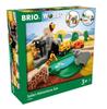 BRIO Safari Adventure Set [26 pieces] 33960, Ages 3+ [Toy, Wooden Toy, Wooden Rail, Rail Set, Gift (Birthday/Christmas)]