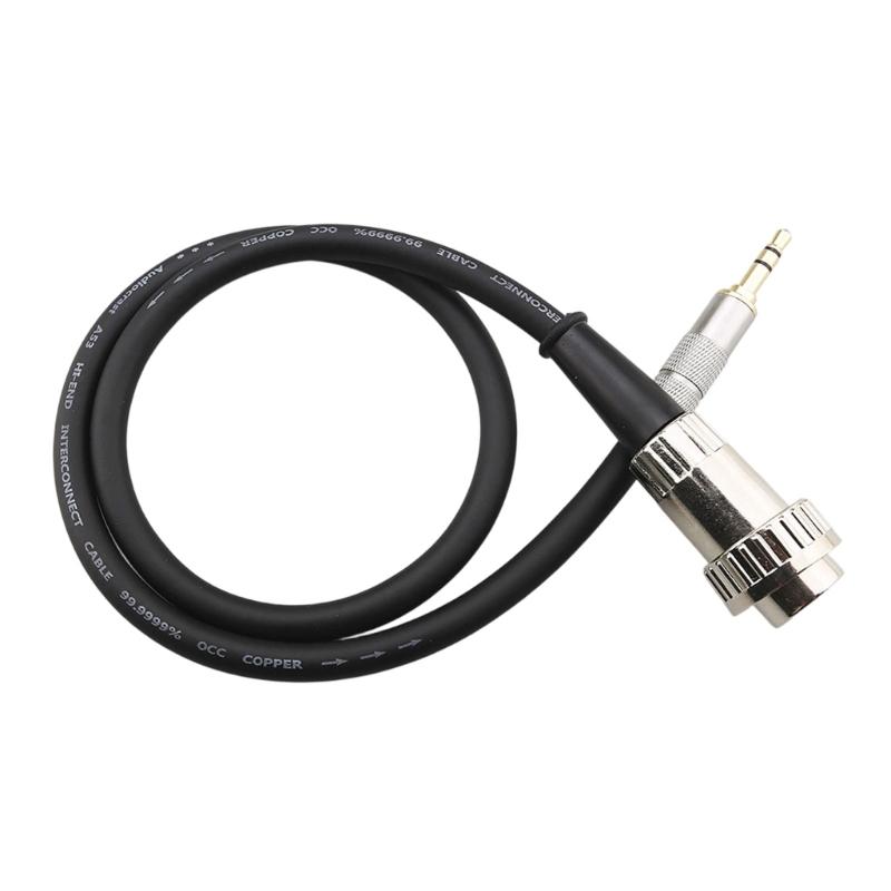 3.5mm Sound Port To DIN 5 Pin Adapter Cable For High Quality Sound Transmission From PC To Retro Amplifiers