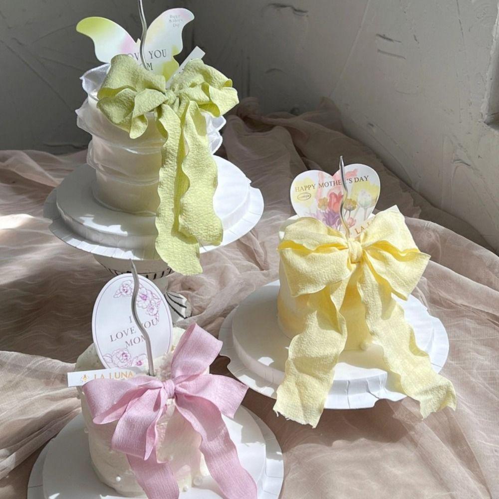 Linen High-End Fishnet Tulle Ruffled Edge Ribbon