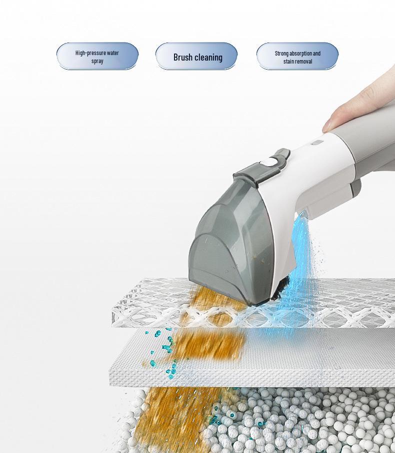 Aspirator multifuncțional pentru canapele din material textil și covoare cu aspirare și îndepărtarea petelor