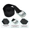 1M Buckle Tie-Down Belt Cargo Straps For Car Motorcycle Bike With Metal Buckle Tow Rope Strong Ratchet Belt for Luggage