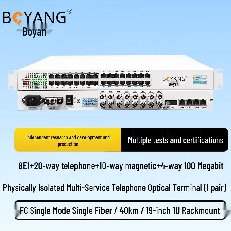 BOYANG Integrated Fiber Optic Transceiver