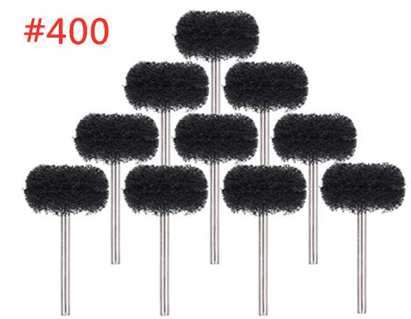 100pcs/pack Wool Polishing Head Grinding Abrasive Disc Mini Drill Abrasive Brush 2.35/3mm Shank for Dremel Rotary Hand Tools