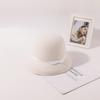 New woolen bucket hat for women's autumn and winter high-end sense Xiaoxiang dome retro temperament celebrity top hat