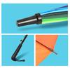 Straight handle children's umbrella windproof enlarged rainbow umbrella brush umbrella 16 bone long handle automatic straight rod umbrella