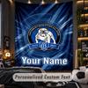 TapestryCanterbury-Bankstown Bulldogs Custom Name Text Personalized Wall Hanging Tapestry Home Wall Decor
