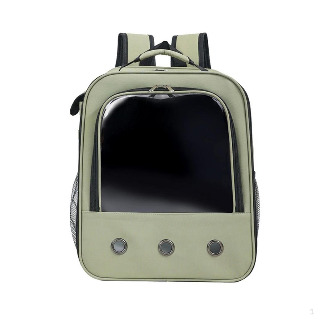 Pet Carrier Backpack with Window Ventilated Cat Breathable for Cats, Small Dogs, Travel,