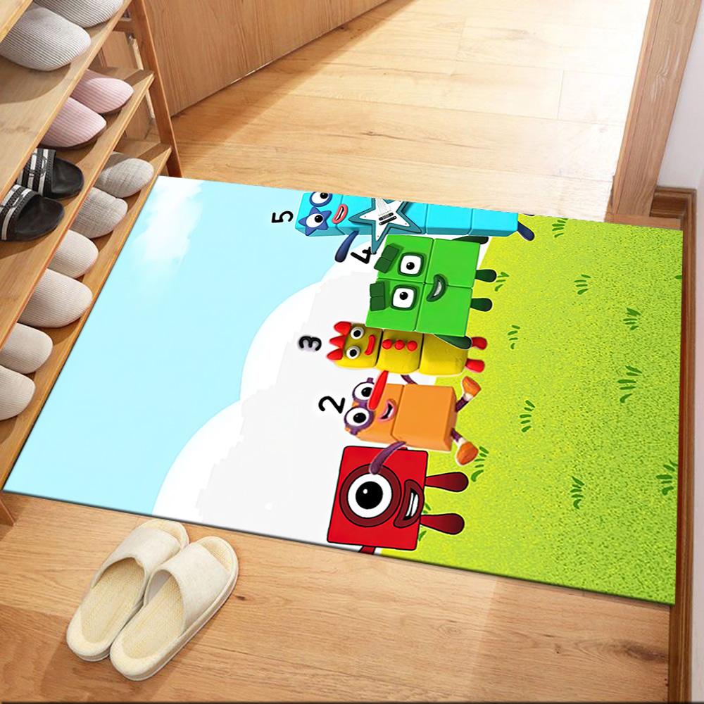 Numberblocks Area Rug Suitable For Outdoor Study Room Balcony Bedrooms Antislip Rug Decorate Offices Best For Christmas