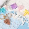 Resin Jewelry Molds,Keychain Resin Molds Heart/Cup Silicone Mold for Resin Pendants Keychain,Earrings,Jewelry Making
