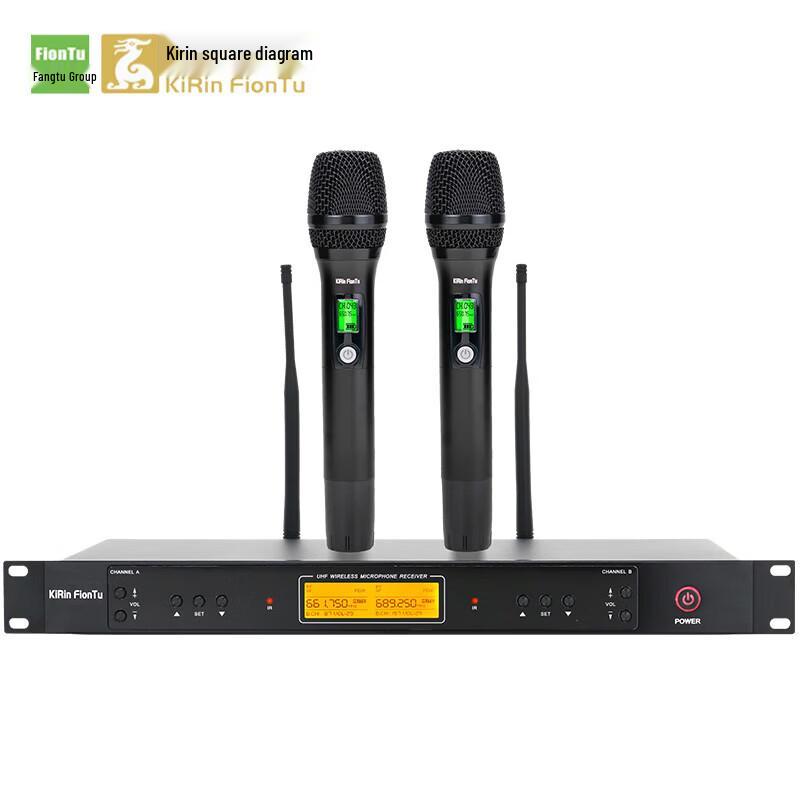 

FionTu KRS-WH201 Wireless Handheld Microphone System (CN version)