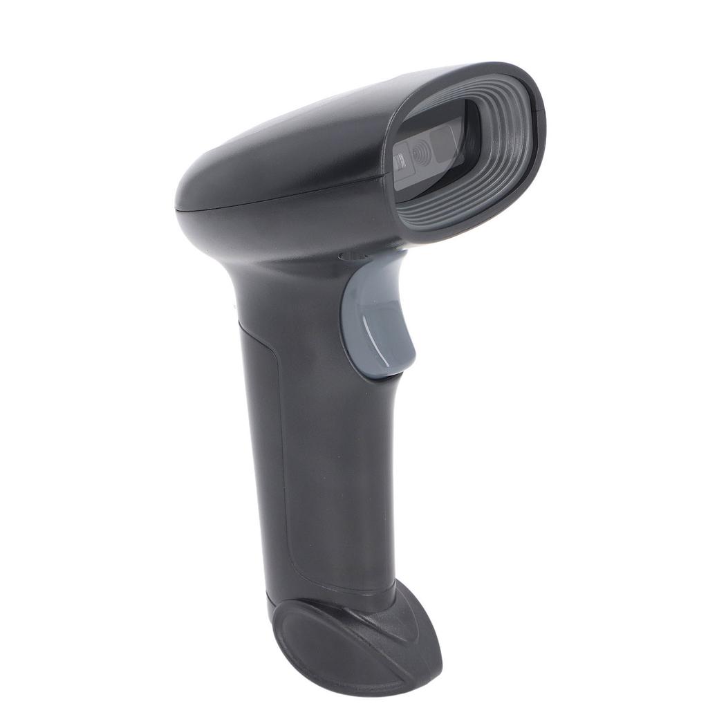 Czytnik Kodów Kreskowych Bezprzewodowy 2.4G Przewodowe Połączenie Szybka Reakcja Ręczny Czytnik Kodów Kreskowych dla Supermarketów Sklepów Magazynu