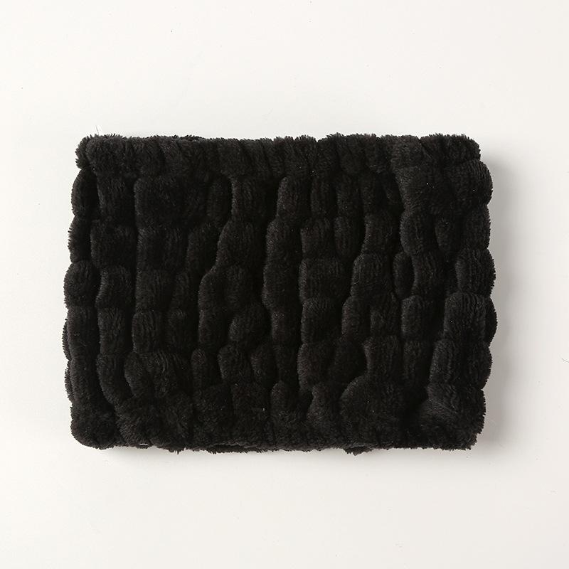 

1 шт. Повязка для волос из кораллового вельвета для макияжа и умывания, махровая повязка для волос, для йоги, спорта, эластичная, аксессуары для волос для девочек