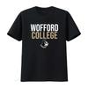 Wofford College Adult T Shirt Stacked Black S 5XL Vintage Washed Versatile Top For Everyday Wear Designer Clothes Casual Homme