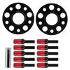 Wheel Spacer Kit 5x112 with 15mm Flange M12x1.5 Bolt Replacement for Mercedes Benz