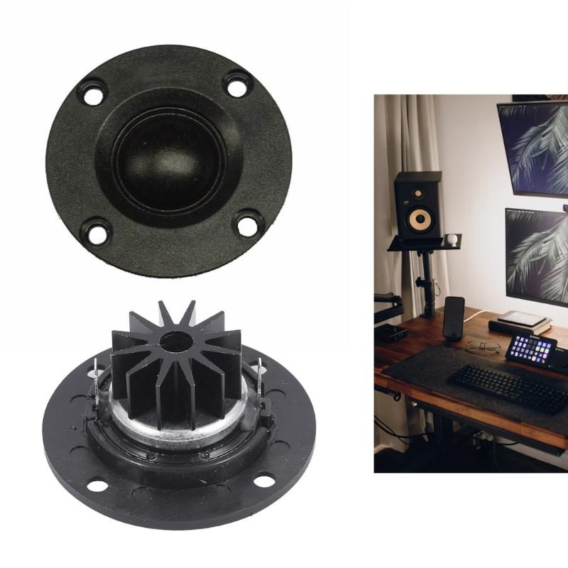 2Pcs 66mm Speakers 2Inch Full Frequency 6Ohm 30W Loudspeaker DIY Trebles Sound  For Home Theaters Trebles Loudspeakers