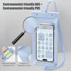 Wasserdichte Handytasche mit Lanyard Touchscreen Klar Schwimmende Handy-Trockentasche Hülle Schutzhülle Strand Kajak Kreuzfahrt Reise-Essentials