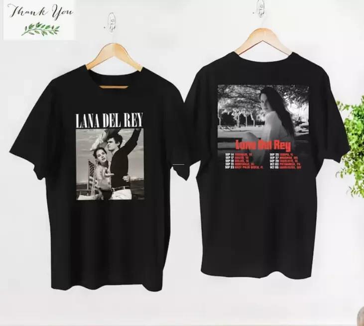 Rey Lana Del Tour 2023 Summer T-Shirt Unisex Gift Fans S-5xl Dates Shirt Concert XXL