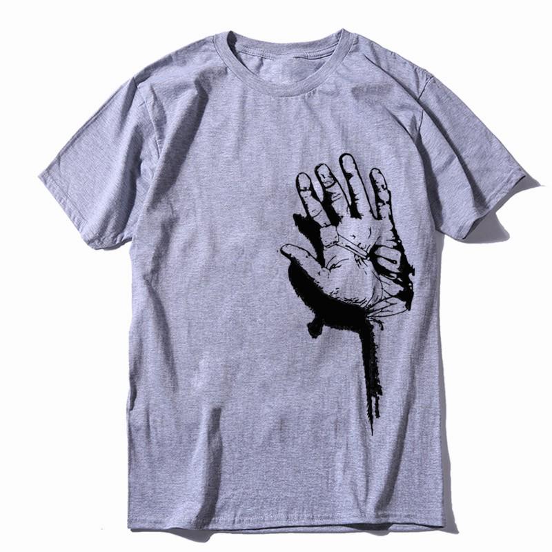 COOLMIND 100% Cotton Short Sleeve Creative Men T Shirt Casual Summer Loose Men Tshirt Tee Shirts Mens o-neck Male t-shirt