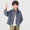 Boys' Casual Washed Denim Jacket