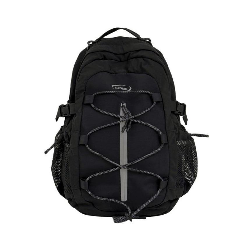 Schoolbag Outdoor Mountaineering Backpack Large Capacity Color Matching Student School Bag Men's and Women's Commuter Sports Travel Backpack