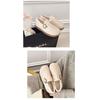 Women S Winter Faux Fur Lined Flat Casual Slip On Shoes