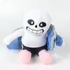 Blue Clothes Skeleton Sitting Zombie Plush Toy Figurine Doll Children's Gift Soft Zombie Doll Sitting Position