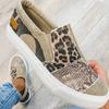 Fashion Leopard Print Women Vulcanized Shoes 2025 Trend Women Canvas Shoes Casual Walking Sneakers Designer Womens Casual Footwear Tenis