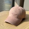 Spring and summer new simple and not picky baseball cap women's versatile soft top sun hat widened brim cap men's trend