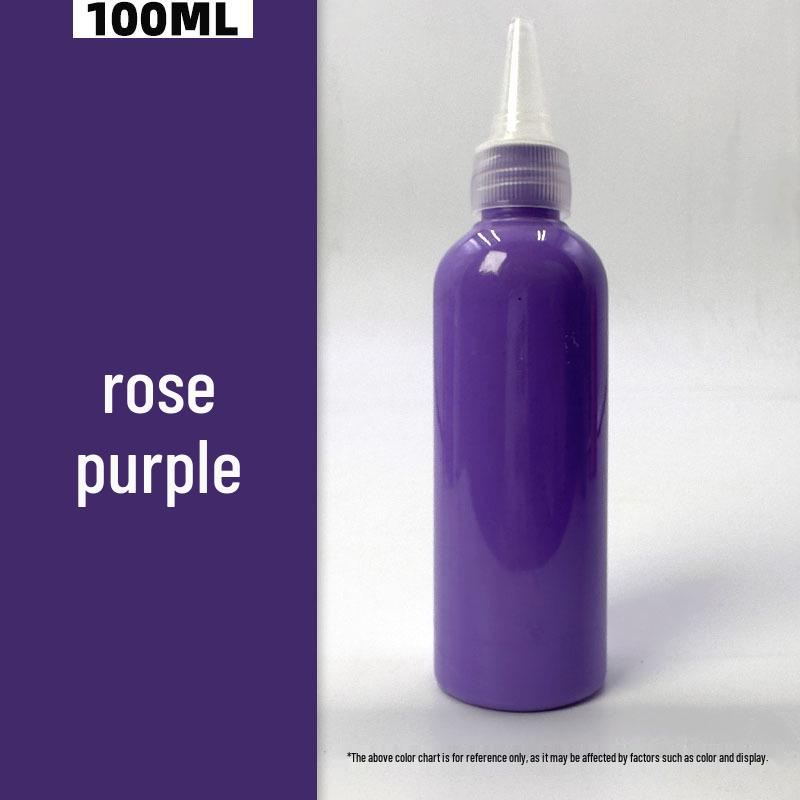 Acrylic Paint 100ML Bottle DIY Washable Children's Plaster Doll Paint