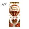 Home Holiday Decoration Christmas Window Clings Cute Snowman Santa Penguin Reindeer Stickers for Removable Festive Wall Art Glass Reusable
