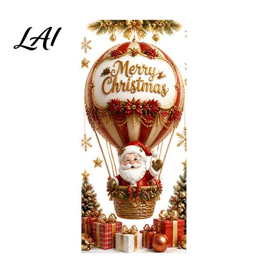 Home Holiday Decoration Christmas Window Clings Cute Snowman Santa Penguin Reindeer Stickers for Removable Festive Wall Art Glass Reusable