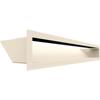 Ventilasjonsdeksel LUFT 9x60 krem ​​Slim