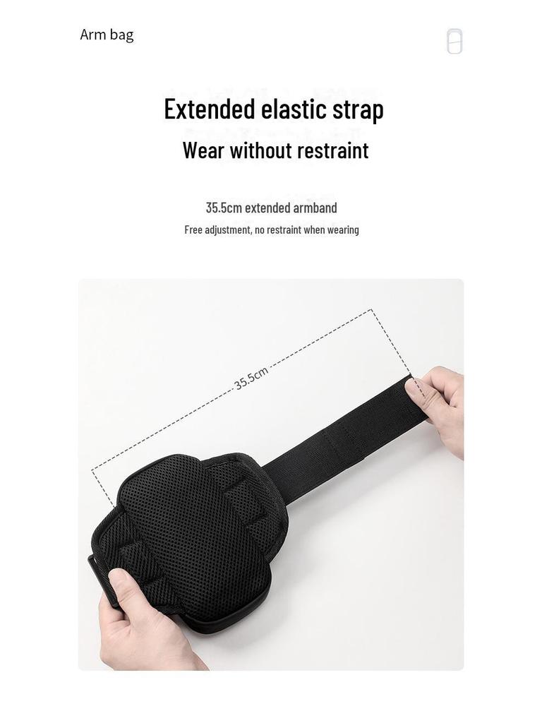 Unisex Mobile Phone Armband for Fitness: Portable Wrist Strap and Arm Sleeve for Running