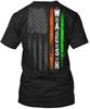 Walsh Family Irish American Flag T-Shirt Made In the USA Size S To 5XL